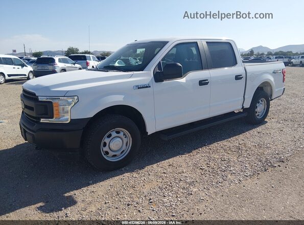 1FTEW1EB4JKF08465 2018 FORD F150 Белый Передняя левая четверть