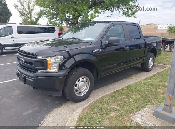 1FTEW1EB4LKD68369 2020 FORD F150 Black Vista tres cuartos delantera izquierda