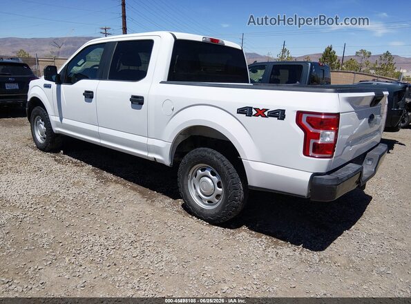 1FTEW1EB4LKE13407 2020 FORD F150 White Trasero izquierdo