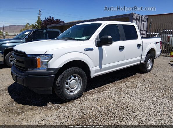 1FTEW1EB4LKE13407 2020 FORD F150 White Vista tres cuartos delantera izquierda