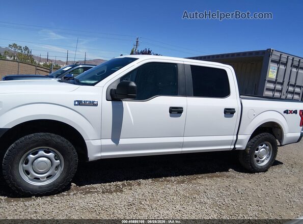 1FTEW1EB4LKE13407 2020 FORD F150 White Vista interior de 360 grados