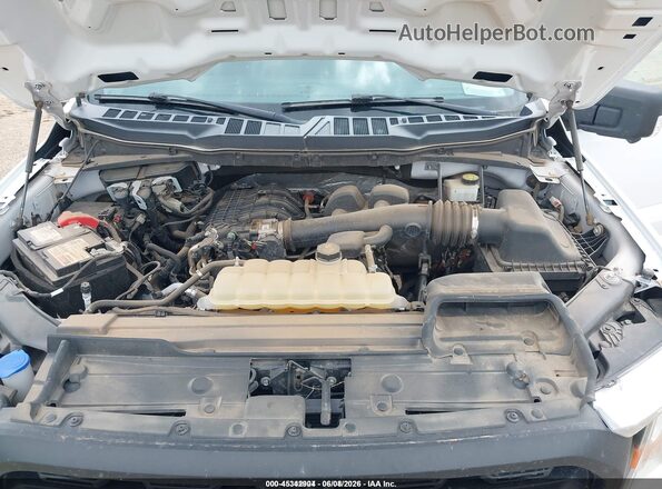 1FTEW1EB4MFB81210 2021 FORD F150 White Vista del compartimento del motor