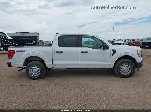 1FTEW1EB4MFB81210 2021 FORD F150 White Vista del cuadro de instrumentos
