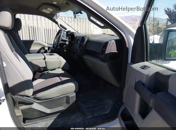 1FTEW1EB5JKF08538 2018 FORD F150 White Вид салону спереду