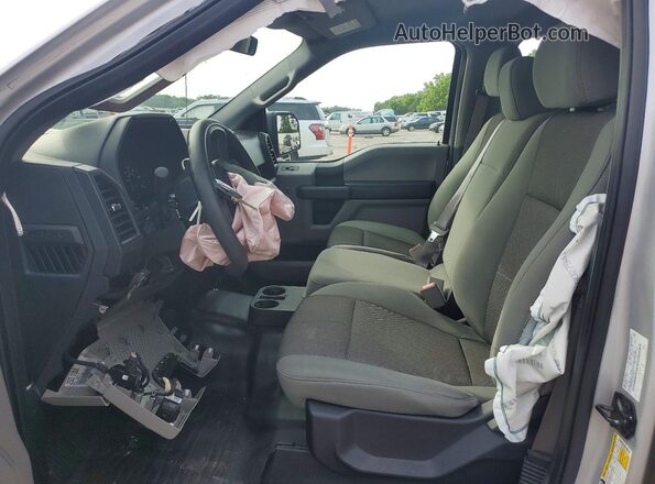 1FTEW1EB5JKF56203 2018 FORD F150 Silver Front interior view