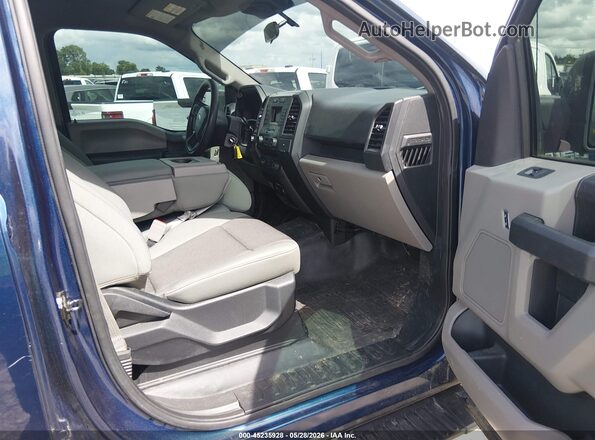 1FTEW1EB5LKD26521 2020 FORD F150 Blue წინა სალონის ხედი