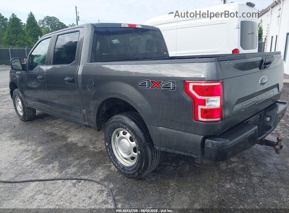 1FTEW1EB5LKF21308 2020 FORD F150 Gray Задня ліва чверть