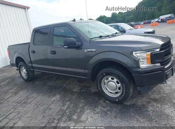 1FTEW1EB5LKF21308 2020 FORD F150 Gray Вид задньої частини салону