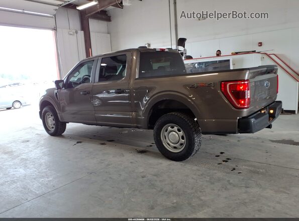 1FTEW1EB5MKE70846 2021 FORD F150 Brown Панорамний вид салону 360°