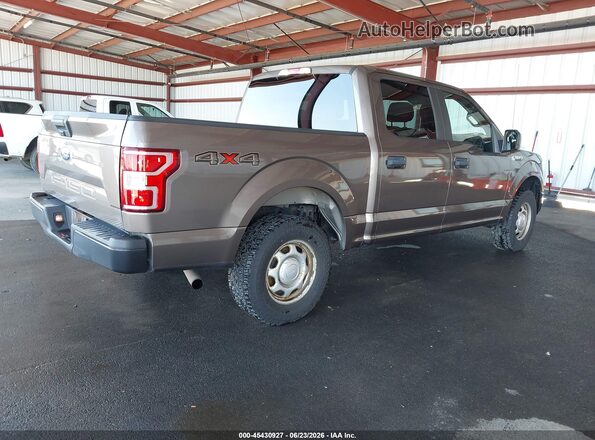 1FTEW1EB6JFD04968 2018 FORD F150 Brown Հետևի աջ