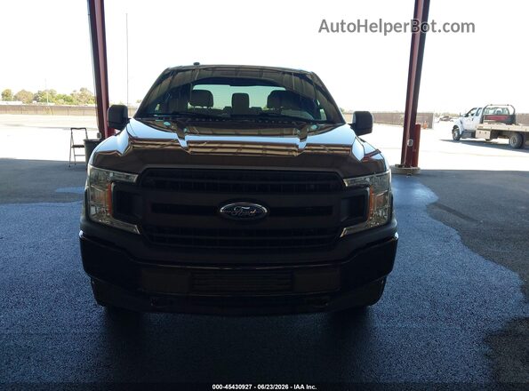 1FTEW1EB6JFD04968 2018 FORD F150 Brown Սալոնի հետևի տեսք