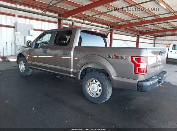 1FTEW1EB6JFD04968 2018 FORD F150 Brown Հետևի ձախ