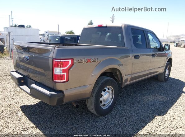 1FTEW1EB6JFD04971 2018 FORD F150 Brown უკანა მარჯვენა
