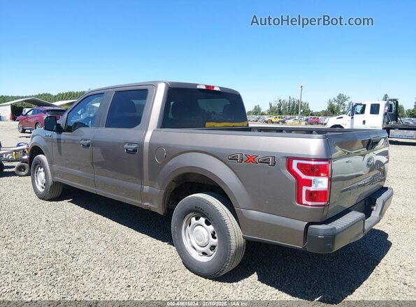 1FTEW1EB6JFD04971 2018 FORD F150 Brown უკანა მარცხენა