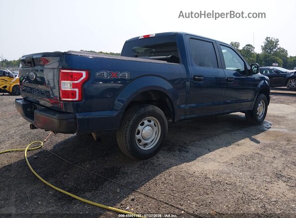 1FTEW1EB6JFD04985 2018 FORD F150 Blue უკანა მარჯვენა