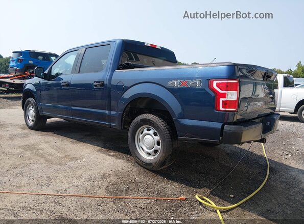 1FTEW1EB6JFD04985 2018 FORD F150 Blue უკანა მარცხენა