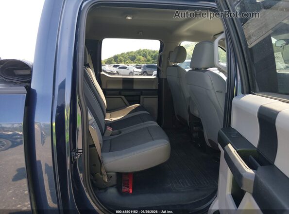 1FTEW1EB6JFD04985 2018 FORD F150 Blue VIN კოდის სტიკერის ხედი