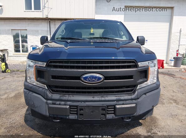 1FTEW1EB6JFD04985 2018 FORD F150 Blue ხელსაწყოთა პანელის ხედი