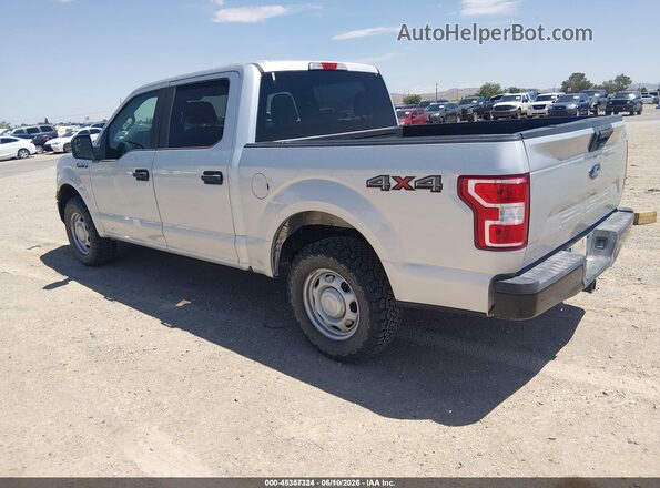 1FTEW1EB6JKE53033 2018 FORD F150 Серый Задняя левая четверть