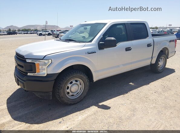 1FTEW1EB6JKE53033 2018 FORD F150 Серый Передняя левая четверть
