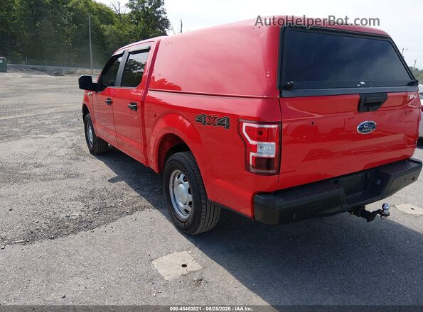 1FTEW1EB6JKE97565 2018 FORD F150 Красный Задняя левая четверть