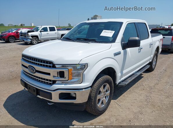 1FTEW1EB6KFA99153 2019 FORD F150 White Передня ліва чверть