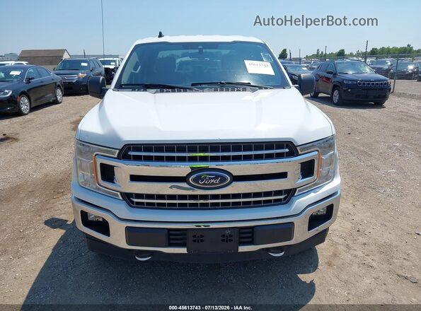 1FTEW1EB6KFA99153 2019 FORD F150 White Вид щитка приладів