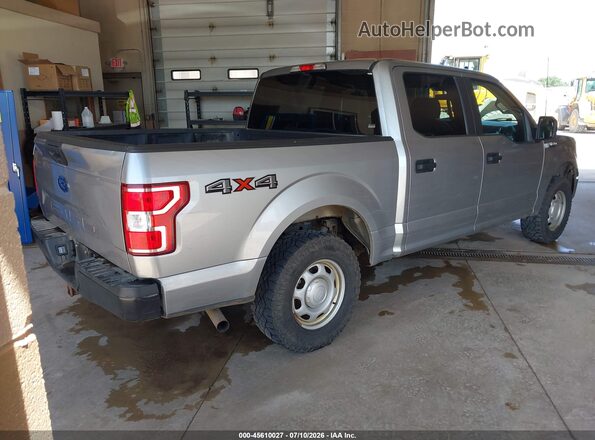 1FTEW1EB6LKF21575 2020 FORD F150 Silver უკანა მარჯვენა