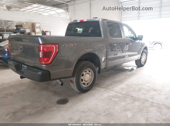 1FTEW1EB6MFB81189 2021 FORD F150 Gray უკანა მარჯვენა