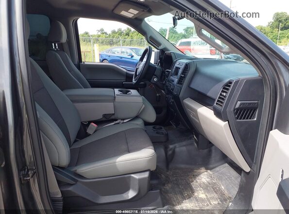 1FTEW1EB7JFD04946 2018 FORD F150 Gray Սալոնի դիմացի տեսք
