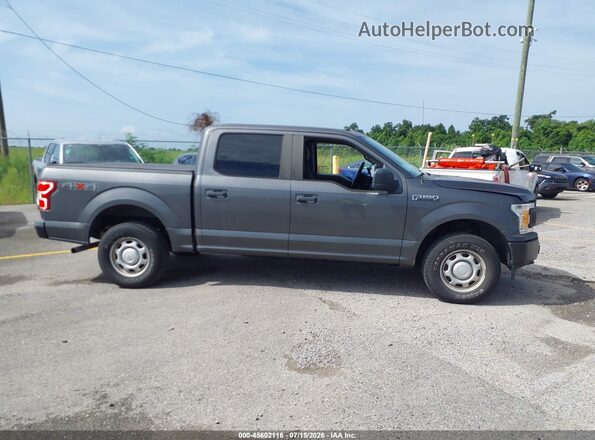 1FTEW1EB7JFD04946 2018 FORD F150 Gray 