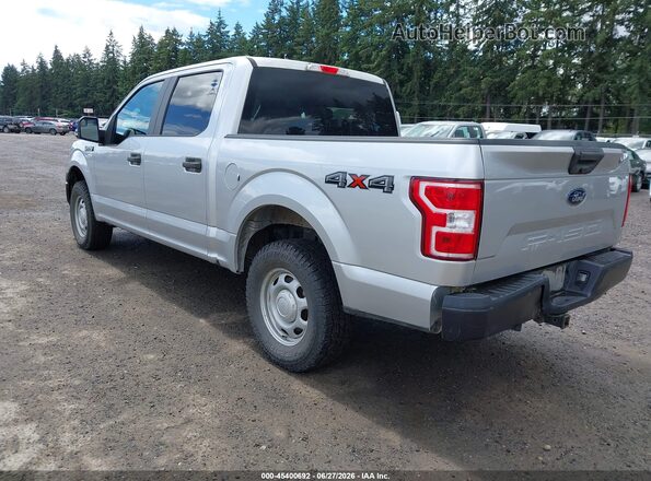 1FTEW1EB7JFD04994 2018 FORD F150 Silver Tył lewy