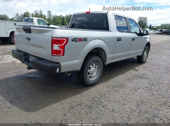 1FTEW1EB7JFD04994 2018 FORD F150 Silver Tył prawy