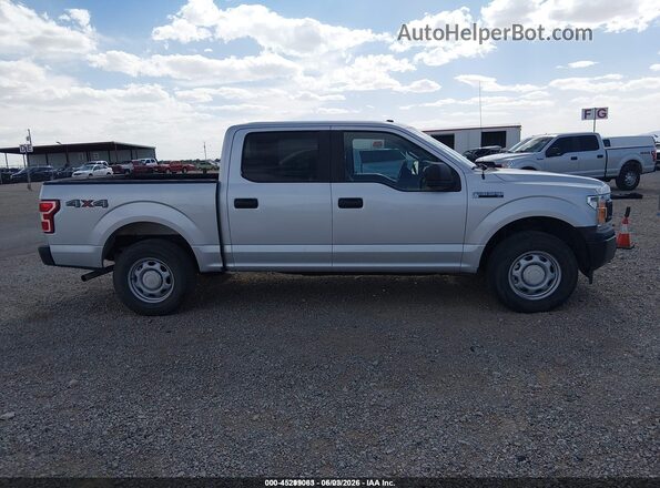 1FTEW1EB7JKE40873 2018 FORD F150 Серый Вид задней части салона
