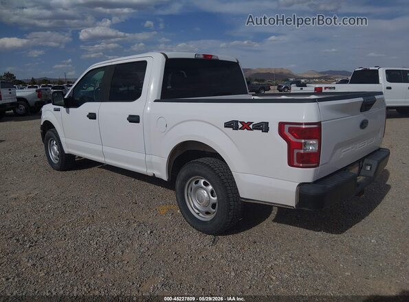 1FTEW1EB7JKF08492 2018 FORD F150 Белый Задняя левая четверть