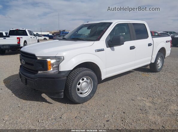 1FTEW1EB7JKF08492 2018 FORD F150 Белый Передняя левая четверть