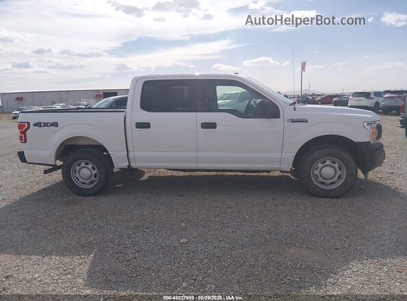 1FTEW1EB7JKF08492 2018 FORD F150 Белый Вид задней части салона