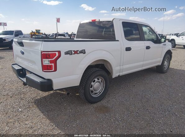 1FTEW1EB7JKF08492 2018 FORD F150 Белый Задняя правая четверть