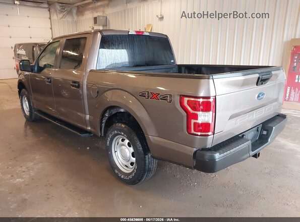 1FTEW1EB7LKE81409 2020 FORD F150 Brown უკანა მარცხენა