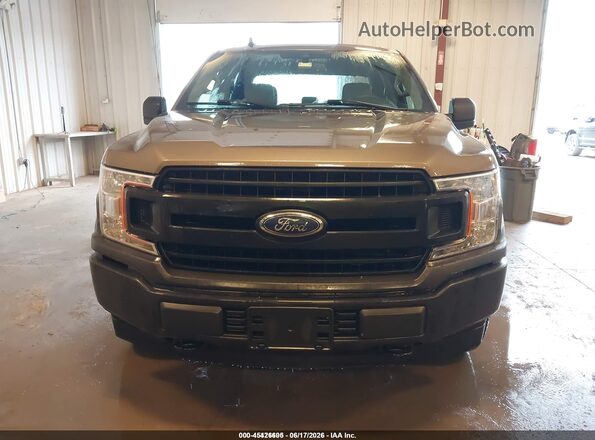 1FTEW1EB7LKE81409 2020 FORD F150 Brown ხელსაწყოთა პანელის ხედი