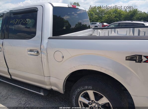 1FTEW1EB8JFA68579 2018 FORD F150 Silver წინა ხედი