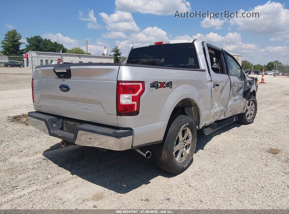 1FTEW1EB8JFA68579 2018 FORD F150 Silver უკანა მარჯვენა