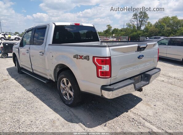 1FTEW1EB8JFA68579 2018 FORD F150 Silver უკანა მარცხენა