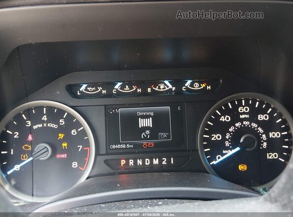 1FTEW1EB8JFA68579 2018 FORD F150 Silver უკანა სავარძლების ხედი