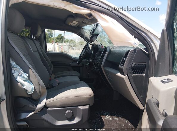 1FTEW1EB8JFA68579 2018 FORD F150 Silver წინა სალონის ხედი