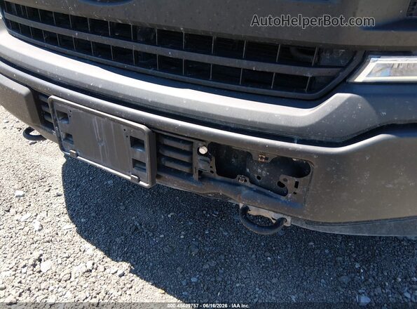 1FTEW1EB8JFD04986 2018 FORD F150 Blue Вид щитка приладів