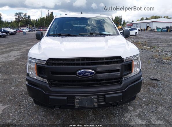 1FTEW1EB8JKF08498 2018 FORD F150 Белый Вид щитка приборов