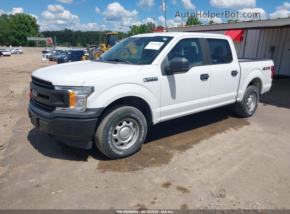 1FTEW1EB8JKF08548 2018 FORD F150 White Vista tres cuartos delantera izquierda