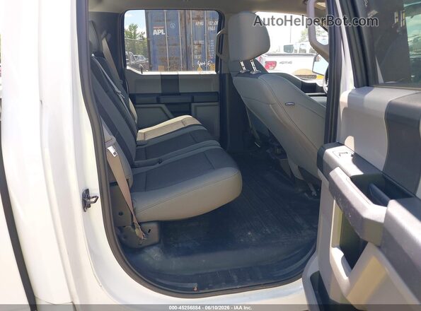 1FTEW1EB8JKF08548 2018 FORD F150 White Vista de la etiqueta del VIN