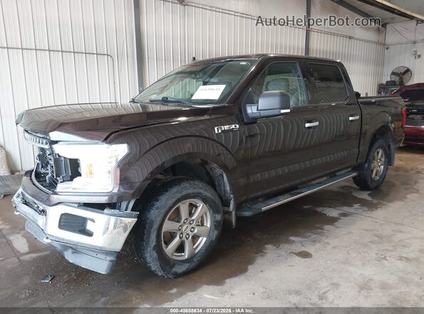 1FTEW1EB8LKD97194 2020 FORD F150 Black Առջևի ձախ երեք քառորդ տեսարան